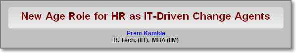 New Age Role for HR as IT-Driven Change Agents